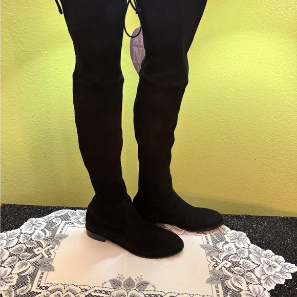 Stuart Weitzman Women's Black Over-the-Knee Boots - Picture 10 of 17